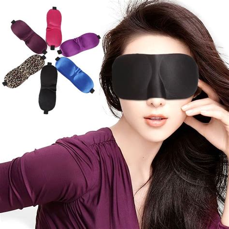 D Eye Mask Sponge Shade Nap Cover Blindfold Mask Eyeshade Sleep Masks