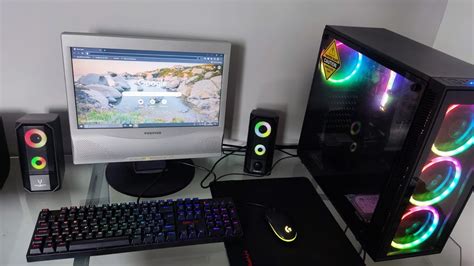 Montando Setup Gamer Quase Completo Realizando Meu Sonho Youtube