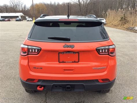 2019 Spitfire Orange Jeep Compass Trailhawk 4x4 131125581 Photo 5 Car Color