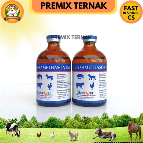 Jual DEXA GLOBE VET 100 Ml DEXAMETHASON PANTEX HOLLAND Shopee Indonesia