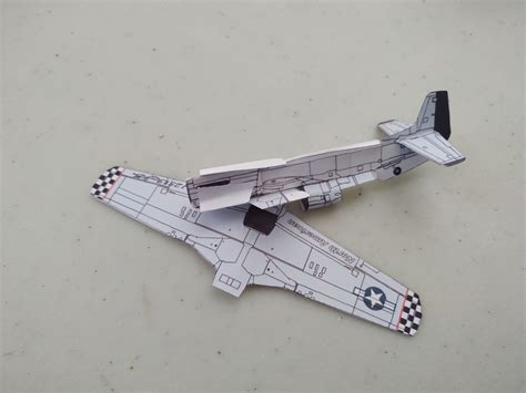 4d Paper Airplane Model Template Model Template Warbird Artofit