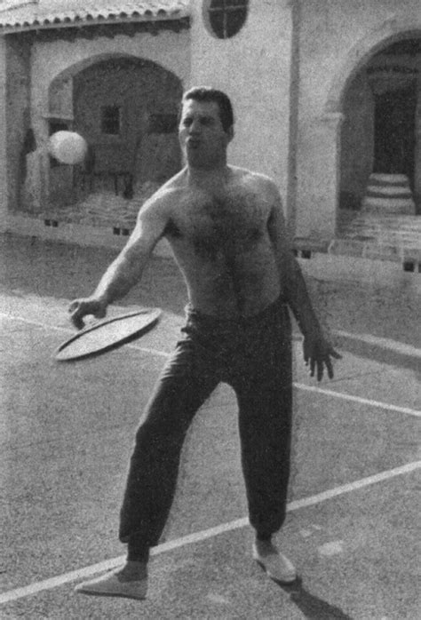 Freddie Mercury Playing Tennis In Ibiza In The Summer Of 1987 Vintage News Daily