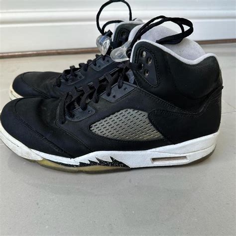 Air Jordan 5 - Oreo. Well worn #Trainers #Sneakers... - Depop