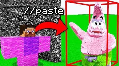 I CHEATED With Paste In A PATRICK STAR Build Challenge YouTube