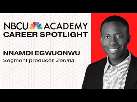 Career Spotlight Segment Producer NBCU Academy 101 YouTube