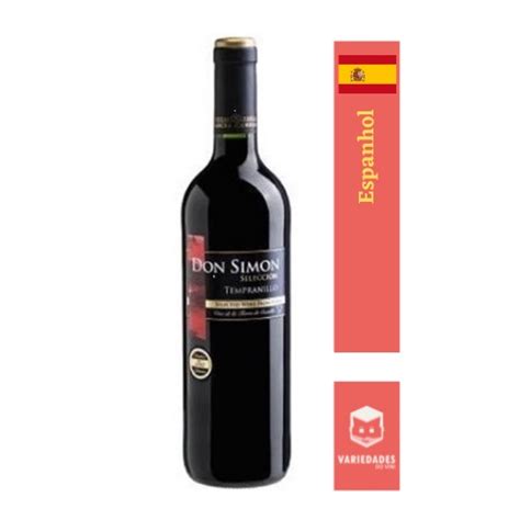 Vinho Espanhol Don Simon Selección Tempranillo 750ml Shopee Brasil