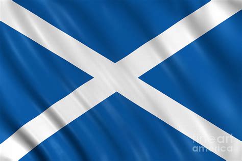 Scotland Flag Photograph by Visual7 - Pixels