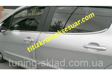 Купить Хром молдинг стекол Peugeot 308 2007-2013 (Пежо), цена 1320 ...
