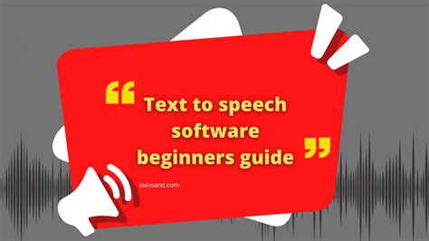 Text To Speech Software Beginners Guide Wp Tech Blog