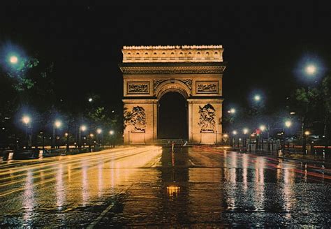 Vintage Postcard Arch Triumph Monument Arc De Triomphe De L Toile