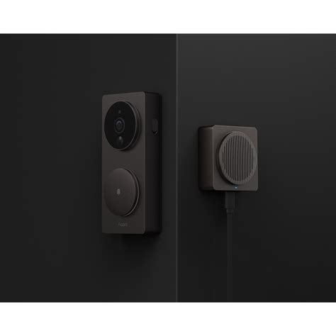 Aqara Smart Video Doorbell G With Chime Black Svd C Buy Online