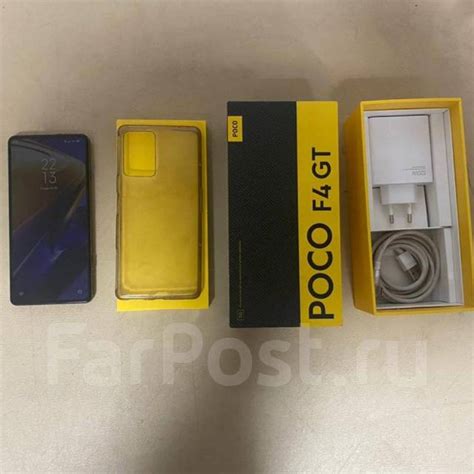 POCO F4 GT 12/256, 6.67", моноблок, черный, 3G, 4G LTE, 5G, Dual-SIM ...