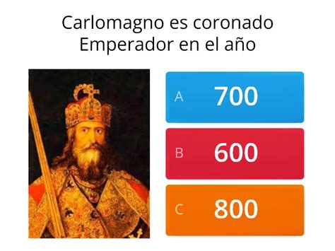 El Imperio Carolingio Cuestionario