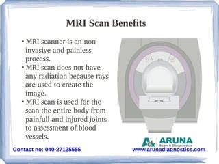 Mri Scan At Aruna Diagnostics PPT