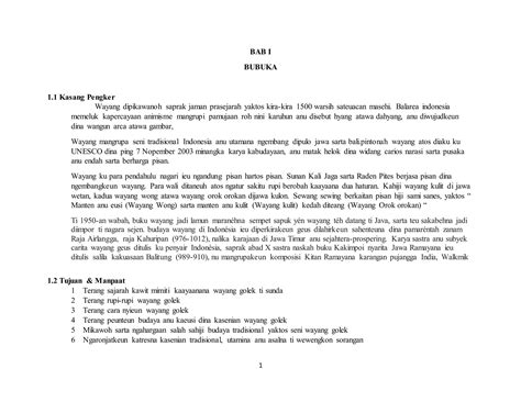Makalah Wayang Golek Pdf