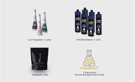 PACK BLONDE SOLUTIONS LAUNCH SALON SET