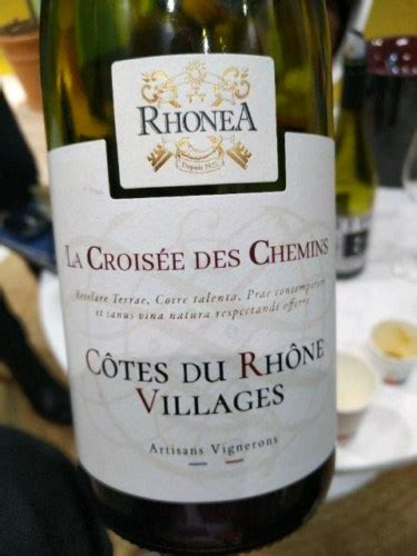 Rhon A La Crois E Des Chemins C Tes Du Rh Ne Villages Vivino Us