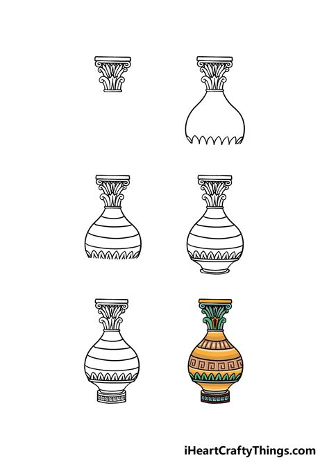 How To Draw A D Vase Step By Step Owens Foretump