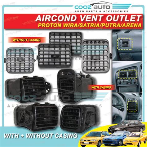 Proton Wira Satria Putra Arena Air Cond Conditional Outlet Vent Louver