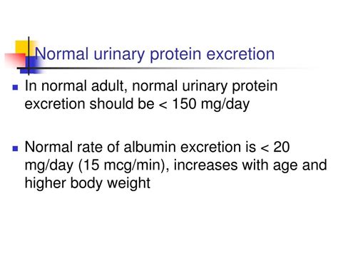 Ppt Proteinuria Powerpoint Presentation Free Download Id3213290