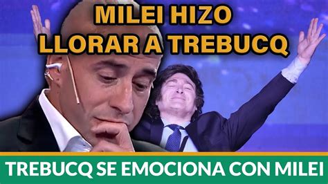 El PELADO TREBUCQ Se EMOCIONO Con La Victoria De Milei Como Presidente