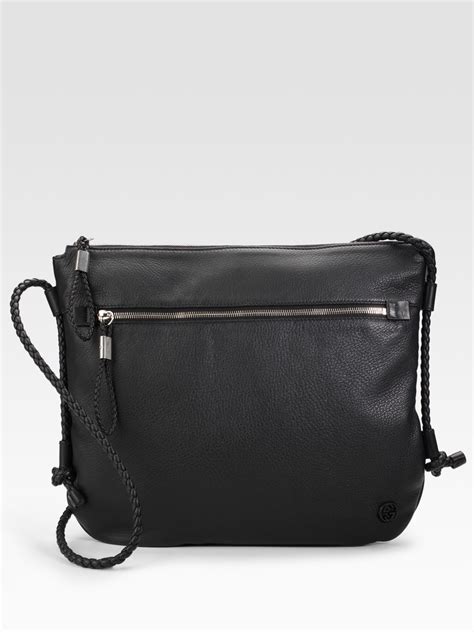 Gucci Men S Black Messenger Bag