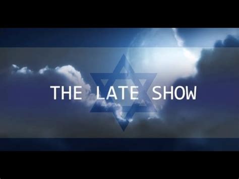 The Late Show Amir Tsarfati Of Behold Israel Ministries Youtube