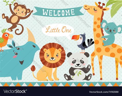 Welcome Baby Royalty Free Vector Image Vectorstock