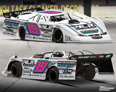 Jamie Massey Dirt Late Model By Garrett Marshall Trading Paints
