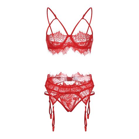 Ensemble lingerie Charmant cils dentelle Grande taille Type Black Blanc Cdiscount Prêt à