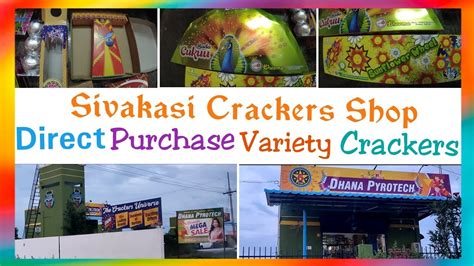 Sivakasi Crackers Shop Dhana Pyrotech Crackers Shop Sivakasi New