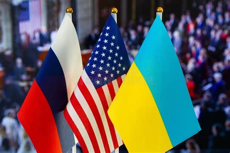 The Us Flag Russian Flag Ukraine Flag Flag Of Usa Flag Of Russia