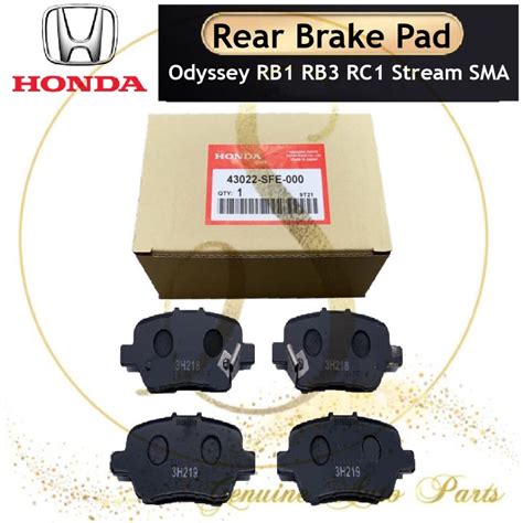 Original Japan Rear Brake Pad Honda Stream Rn Rn Rsz Sma