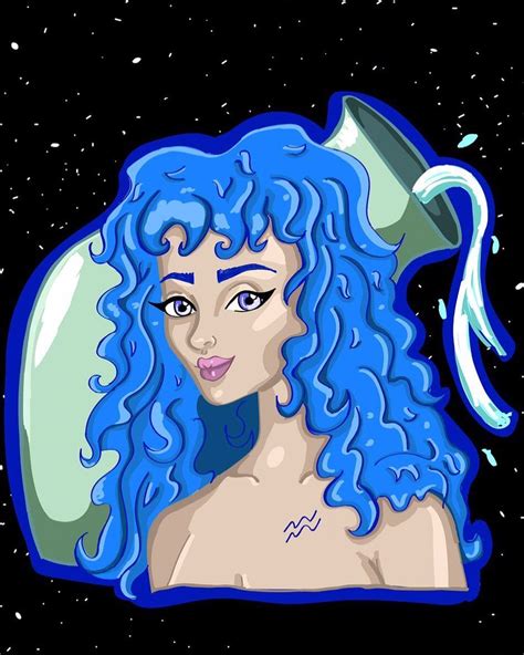 Aquarius Art Aquarius Art Graphic Artist Digital Painting