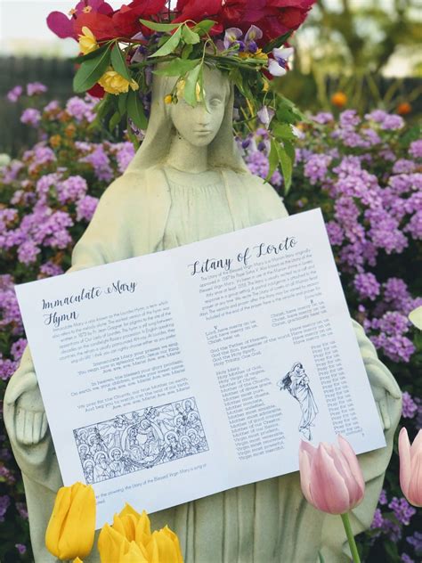 May Crowning Printable Booklet Of Prayers Hymns Bible Readings