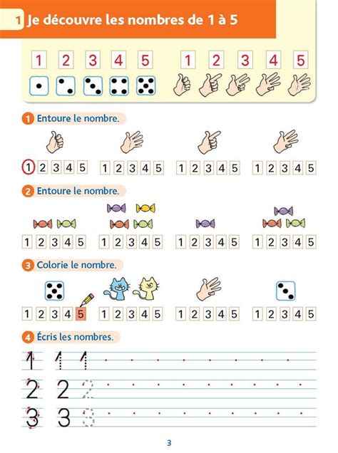 Pingl Sur L Apprentissage Des Nombres Cahier De Vacances