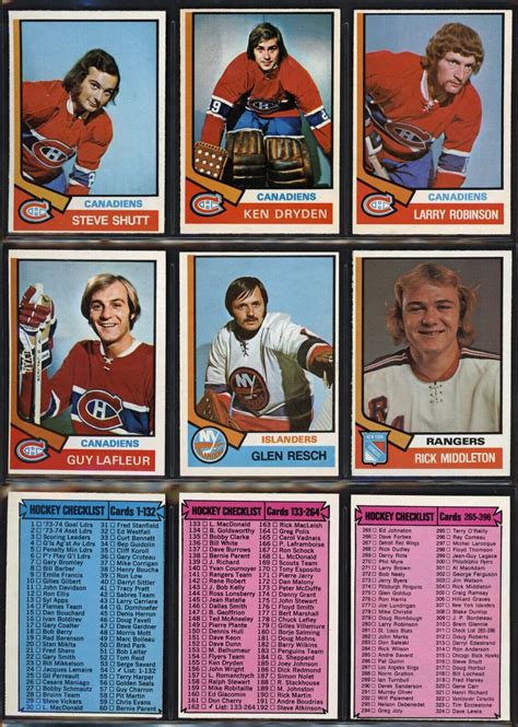 Opc Hockey Card Complete Set Nrmt Ebay