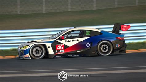 Sean Bull Design Bmw M4 Gt3 Inspired Livery Imsa Gtd Pro By David J G Trading Paints