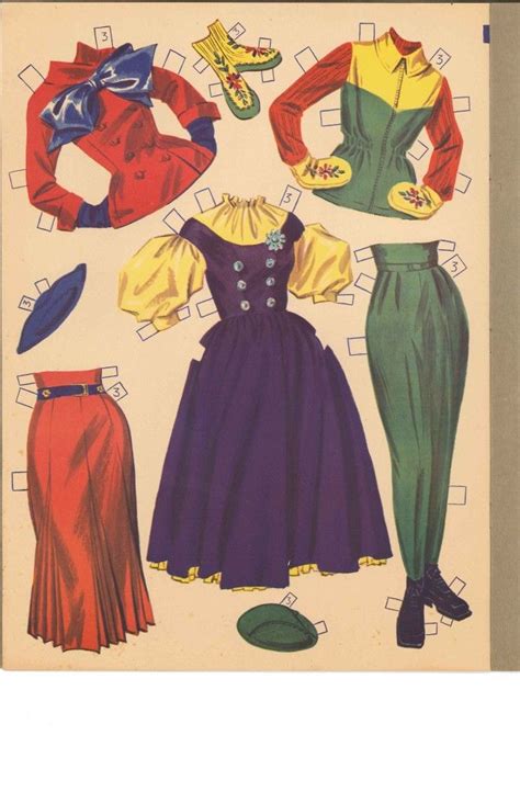 An Old Fashion Sewing Pattern For Womens Dresses And Hats