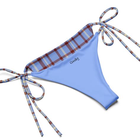Blue Y K Plaid Bikini Tartan Pattern Checkered Bikini Hot Girl Summer Y K Coquette Etsy