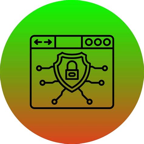 Premium Vector Cyber Security Icon