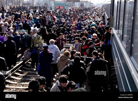 Traders on the Trans Siberian-Mongolian express, Russia to Mongolia ...