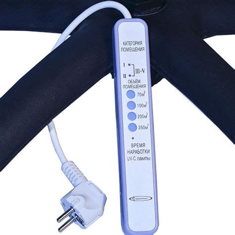 Облучатель УФ-бактерицидный трехламповый напольный передвижной ...