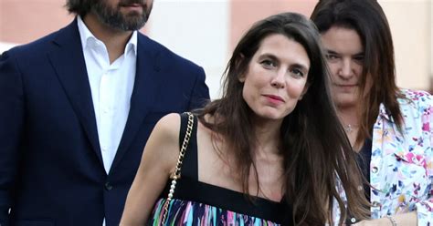 Charlotte Casiraghi et Gad Elmaleh Leur fils Raphaël très looké