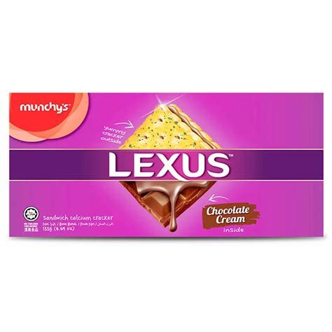 Munchys Lexus Chocolate Cream Sandwich Calcium Cracker 150g Souq Al