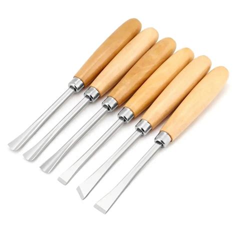 Buy 6pcs Professional Wood Carving Hand Chisels Set