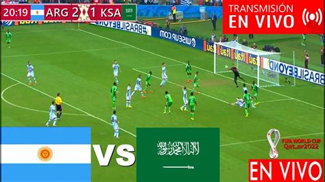 Argentina Vs Arabia Saudita Alineaciones Fecha Hora En Que Canal