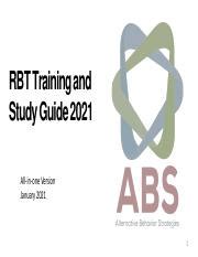 Rbt All In One January Pdf Rbt Training And Study Guide All