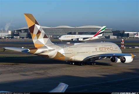 Etihad Airways A380 Routes