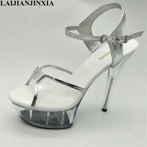 Laijianjinxia New Sexy 15 Cm High Heeled Sandals Nightclub Dance Shoes